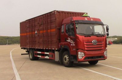 Fengba  STD5180XFWCA6 Corrosive goods box transport vehicle