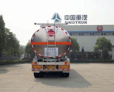 Hua Wei Chi Le  SGZ9408GYY Aluminum alloy oil transport semi-trailer