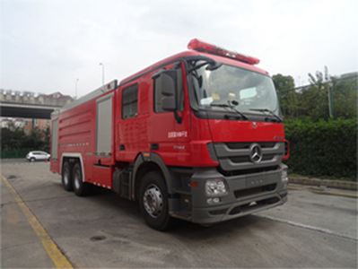 Jinsheng Shield Automobile JDX5320GXFSG160B Water tank fire truck