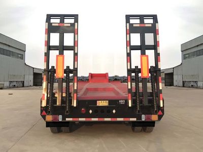 Huasheng Shunxiang  LHS9351TDP Low flatbed semi-trailer