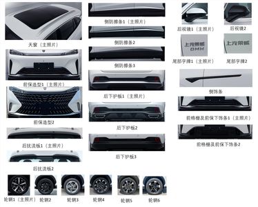 Roewe  CSA6473RFPHEV5 Plug in hybrid multi-purpose passenger vehicles