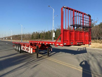 Deyuanda brand automobiles DYV9400TPBE Flat transport semi-trailer