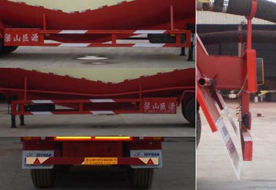 Aotong  LAT9408GFL Low density powder material transportation semi-trailer