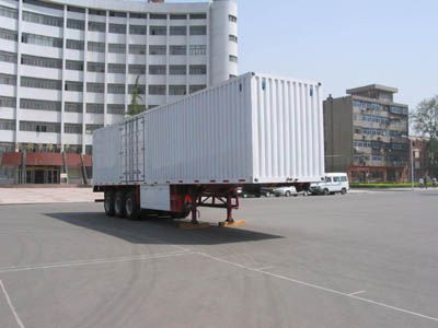 Dongfang Hongpai Automobile LT9400XXY Van Semi-trailer 