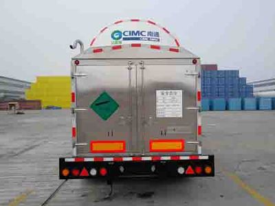 CIMC NTV9402GDYD Low temperature liquid transport semi-trailer