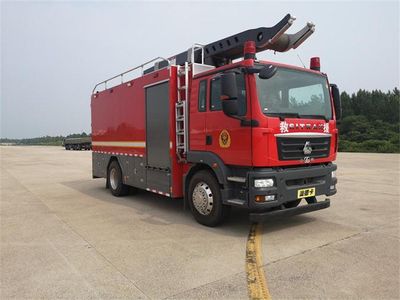 Yunhe  WHG5150TXFDF10 Fire truck for laying water hoses