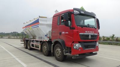 Haozhitian  HTR5321THAS On site mixed loading ammonium oil explosive truck