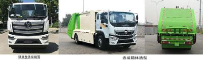 Proco BJ5185ZYSE6P1 Compressed garbage truck