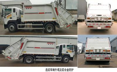 Proco BJ5185ZYSE6P1 Compressed garbage truck