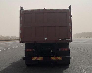 Jiefang Automobile CA3250P66M25L4T1E6 Flat head natural gas dump truck