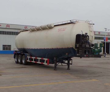 Liangyun brand automobile LSY9403GFL Low density powder material transportation semi-trailer