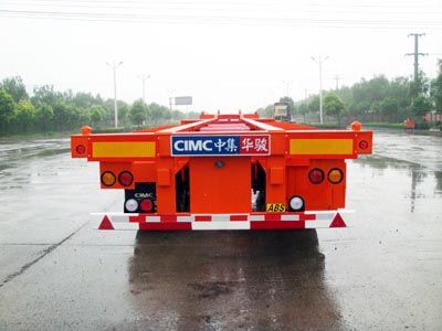 CIMC ZJV9402TJZHJB Container transport semi-trailer