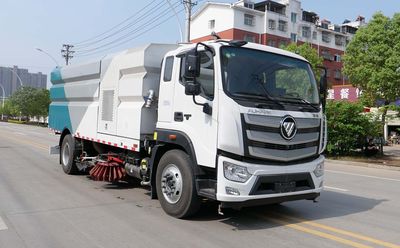 Huatong brand automobiles HCQ5186TXSBJ6 Washing and sweeping vehicle