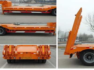 AVIC Hongsheng Automobile HSY9401TDP Low flatbed semi-trailer