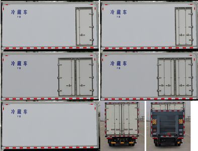 Dongfeng  EQ5041XLC3CDFAC Refrigerated truck