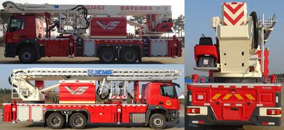 XCMG  XZJ5331JXFDG34G3 Climbing platform fire truck