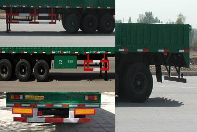 Zhang Tuo license plate car ZTC9350 Semi trailer