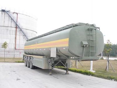 Changchunyu Chuangbai Automobile FCC9390GHY Chemical liquid transportation semi-trailer