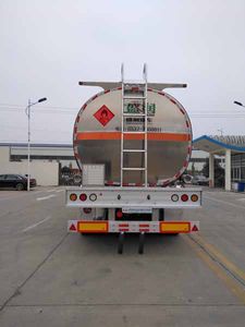 Shengrun  SKW9407GRYL Aluminum alloy flammable liquid tank transport semi-trailer