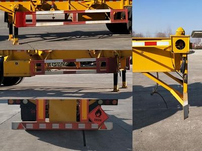 Tuqiang  TQP9350TWY Transport semi-trailer of dangerous goods tank frame