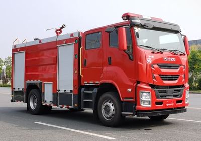 Jiangte brand automobiles JDF5172GXFSG60Q6 Water tank fire truck