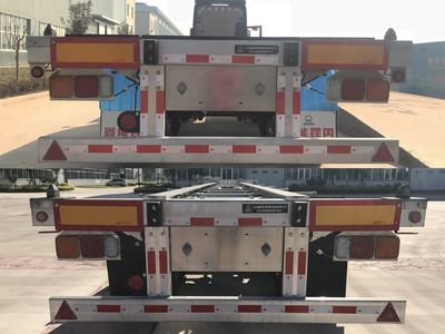 Xinneng Kungang  ZBR9400TJZ Aluminum alloy container transport semi-trailer