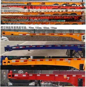 Shuqi  GCJ9400TJZ Container transport semi-trailer