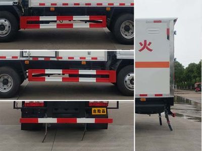 Zhuanwei  HTW5075XRQE6 Flammable gas box transport vehicle