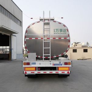 Mastercard SDW9404GSY Aluminum alloy edible oil transportation semi-trailer