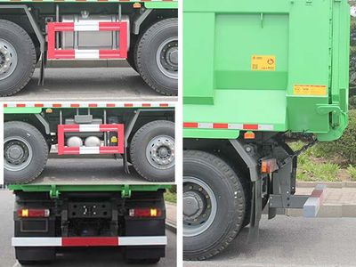 Wuyue  TAZ5315ZLJM garbage dump truck 