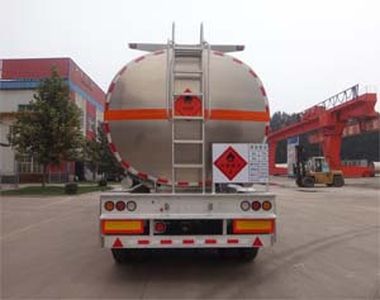 Minghang  ZPS9401GRY Aluminum alloy flammable liquid tank transport semi-trailer