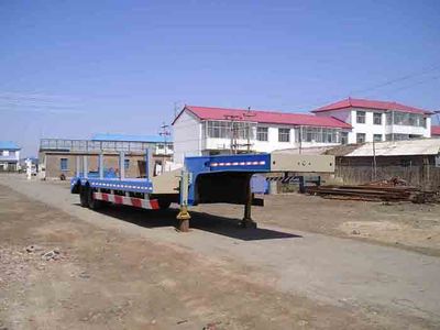 Changhua  HCH9260TD Low flatbed transport semi-trailer