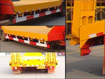 Tongyada  STY9341TDP Low flatbed semi-trailer