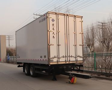 Hongchang Tianma HCL9180XXYBox type center axle trailer