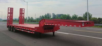 Jianyu brand automobile YFZ9408TDP Low flatbed semi-trailer