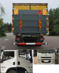 Chunxing  ZZT5160XRQ5 Flammable gas box transport vehicle