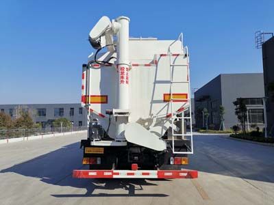 Huatong brand automobiles HCQ9400ZSL Bulk feed transport semi-trailer