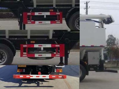 Huatong brand automobiles HCQ9400ZSL Bulk feed transport semi-trailer