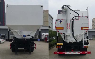 Huatong brand automobiles HCQ9400ZSL Bulk feed transport semi-trailer