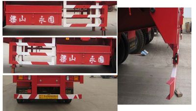 Guangke brand automobiles YGK9406CCY Gantry transport semi-trailer