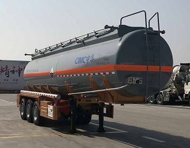 CIMC ZJV9400GFWJM Tank transport semi-trailer for corrosive substances