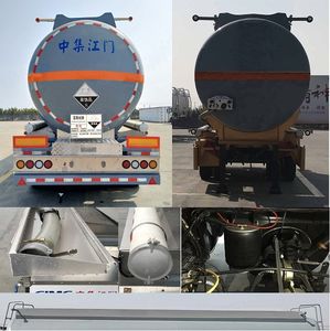 CIMC ZJV9400GFWJM Tank transport semi-trailer for corrosive substances