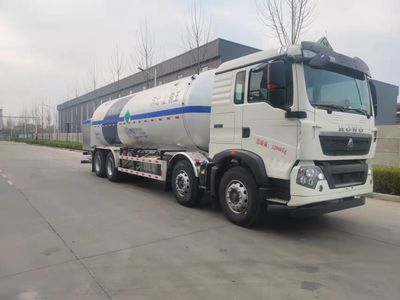 Juwang  ZJW5320GDY02 Low temperature liquid transport vehicle