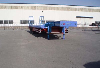 Changhua  HCH9280TD Low flatbed transport semi-trailer