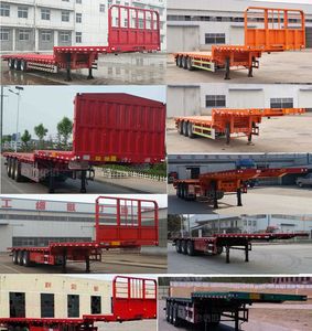 Tongqiang  LJL9400TPBE Flat transport semi-trailer