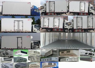 Jianghuai brand automobiles HFC5141XLCP91K1D4V Refrigerated truck