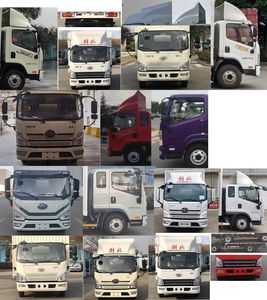 Jiefang Automobile CA5121CCYP40K42L2E6A84 Grate type transport vehicle