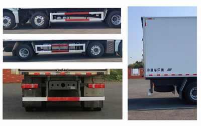 Shandeka brand automobiles ZZ5256XLCV56CHF1 Refrigerated truck