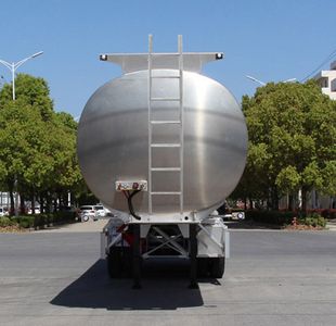 Kaile  AKL9409GRYC Aluminum alloy flammable liquid tank transport semi-trailer