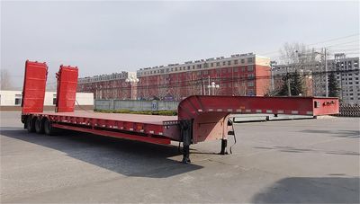 Yixiangtong  QAT9380TDP Low flatbed semi-trailer